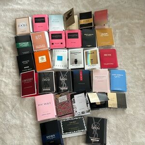 Samples Scents Valentino YSL, Kors, Prada, Gucci